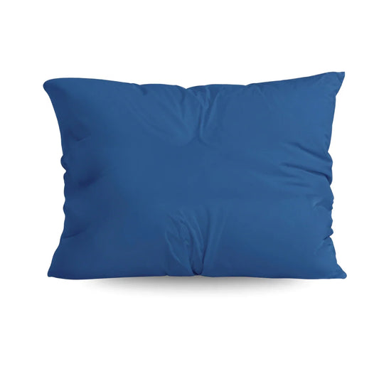 Zelesta Deluxe Design Satin Cotton Pillowcase - Blue Multicolor Leaves