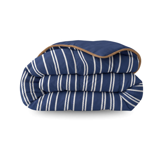 Zelesta Deluxe Design Satin Cotton - Blue Stripes