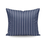 Zelesta Deluxe Design Satin Cotton Pillowcase - Blue Stripes