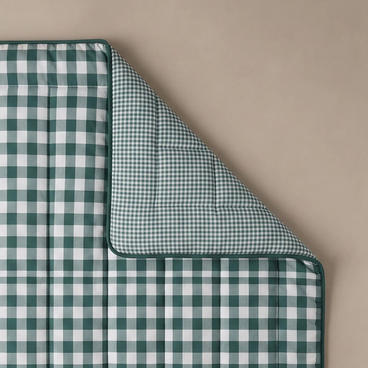 Zelesta Deluxe Design Satin Cotton - Green Check