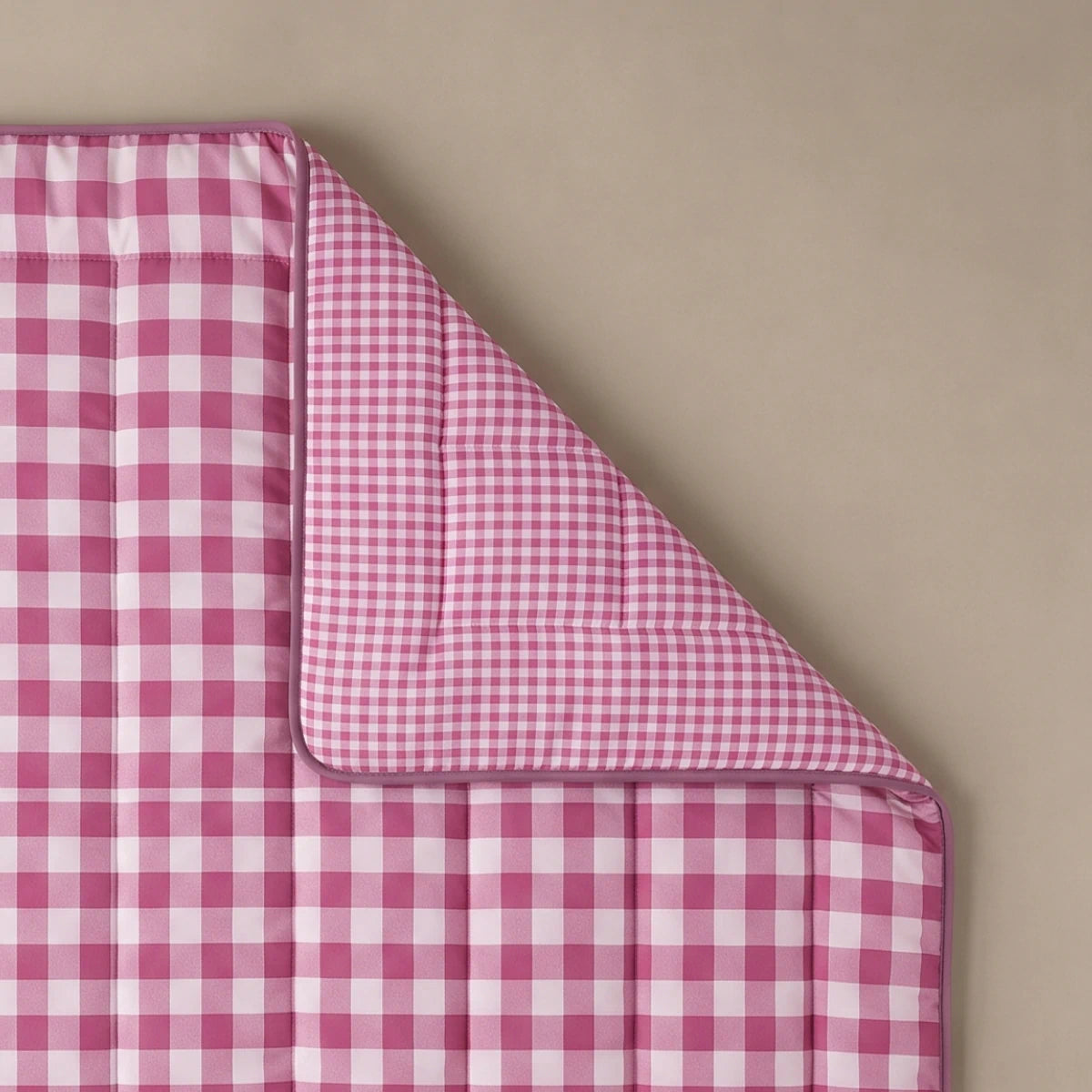 Zelesta Deluxe Design Satin Cotton - Pink Check