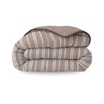 Zelesta Deluxe Design Satin Cotton - Taupe Stripes