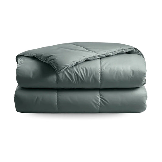 Couette d'été Zelesta Deluxe Uni en coton satin - Vert