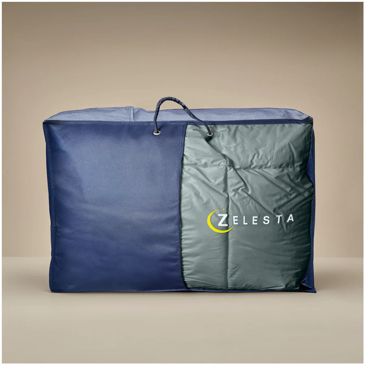 Couette d'été Zelesta Deluxe Uni en coton satin - Vert