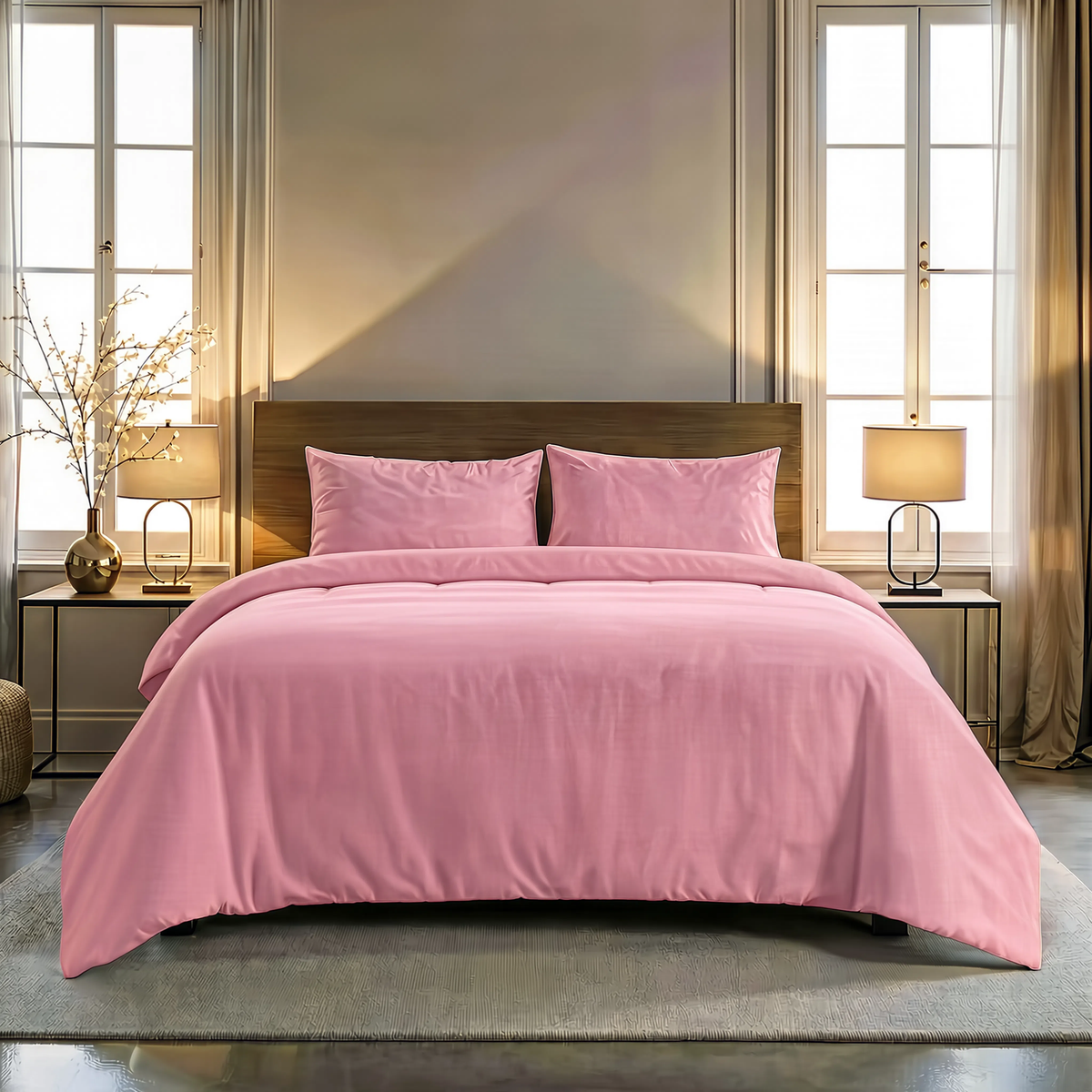 Zelesta Comfort Uni Nahtlose Bettdecke - Dusty Pink