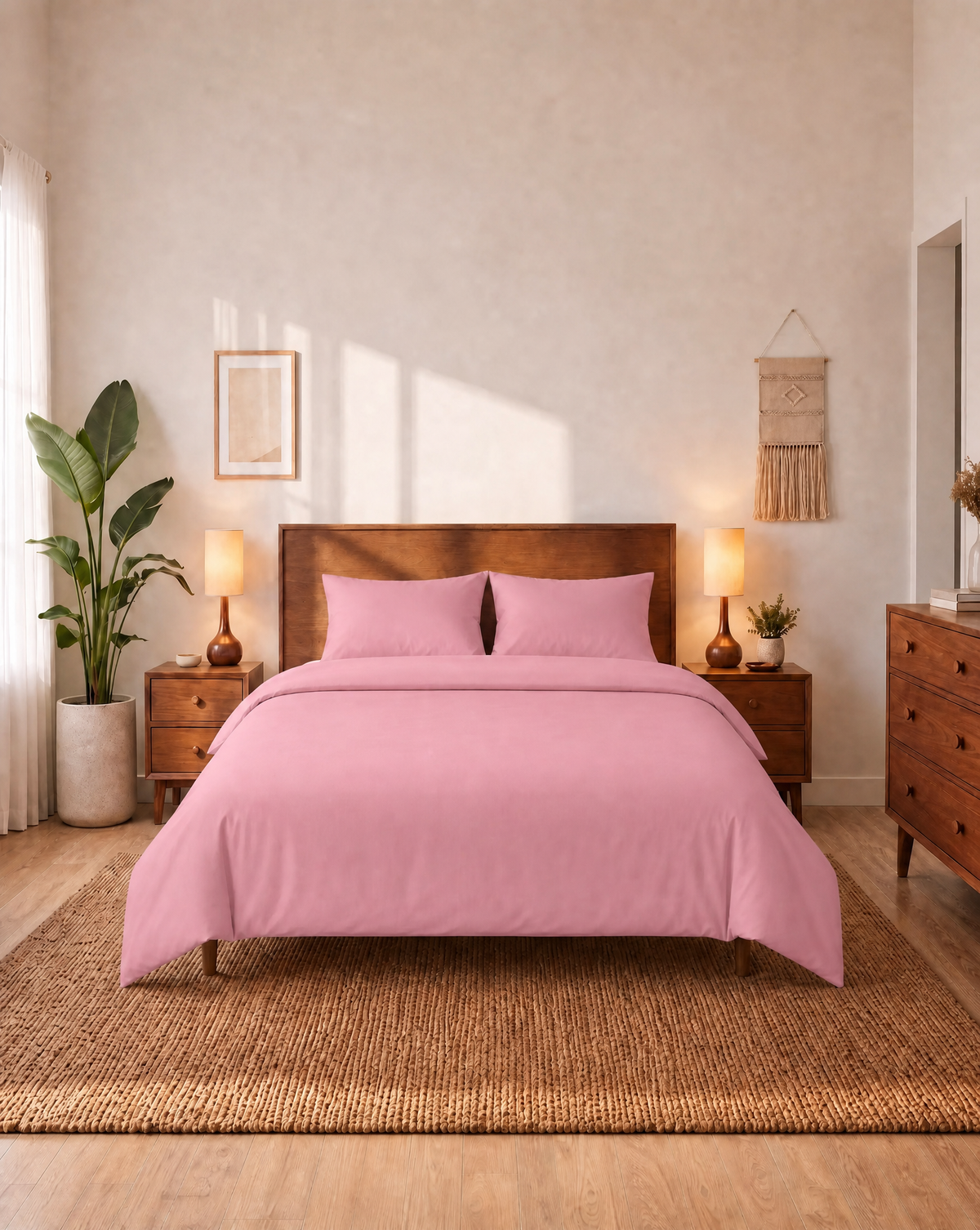 Zelesta Comfort Uni Nahtlose Bettdecke - Dusty Pink