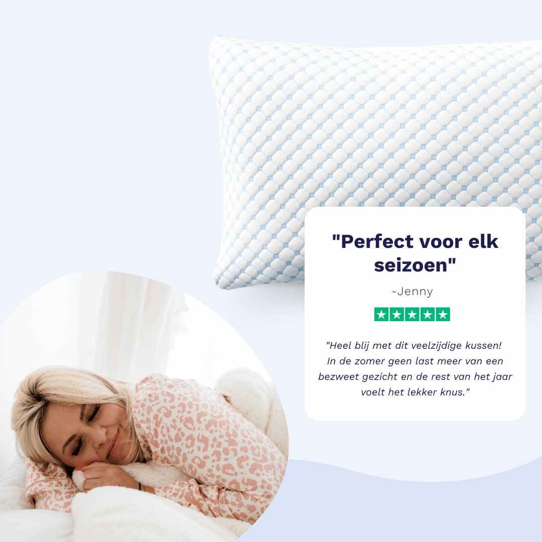 Oreiller flexible Zelesta 60X70Cm