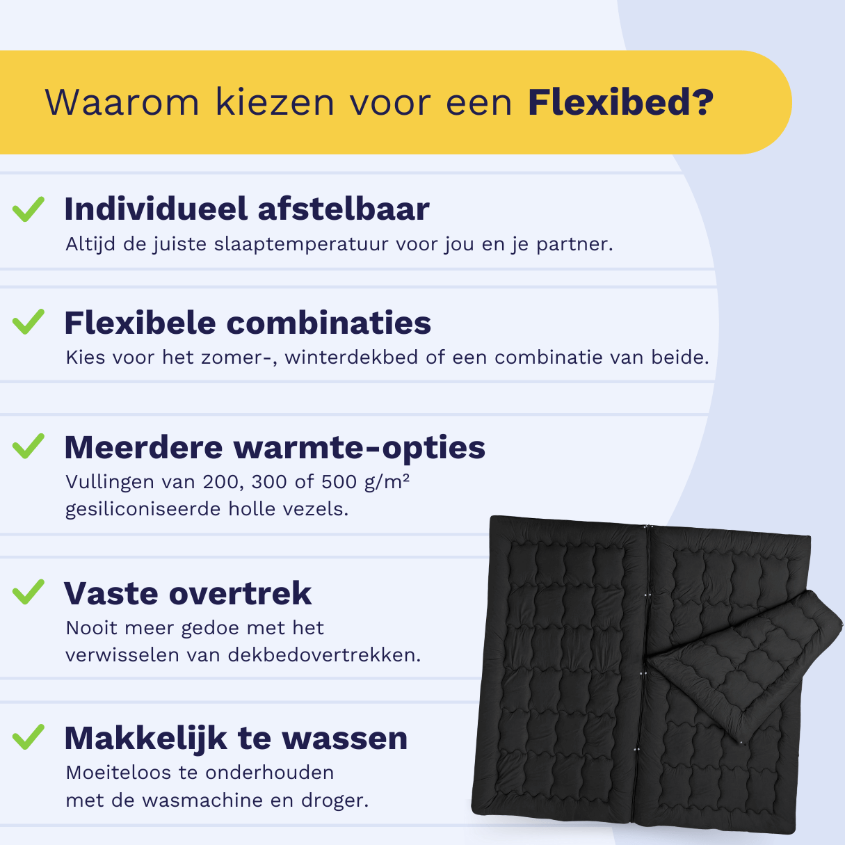 Zelesta Flexibed - Noir