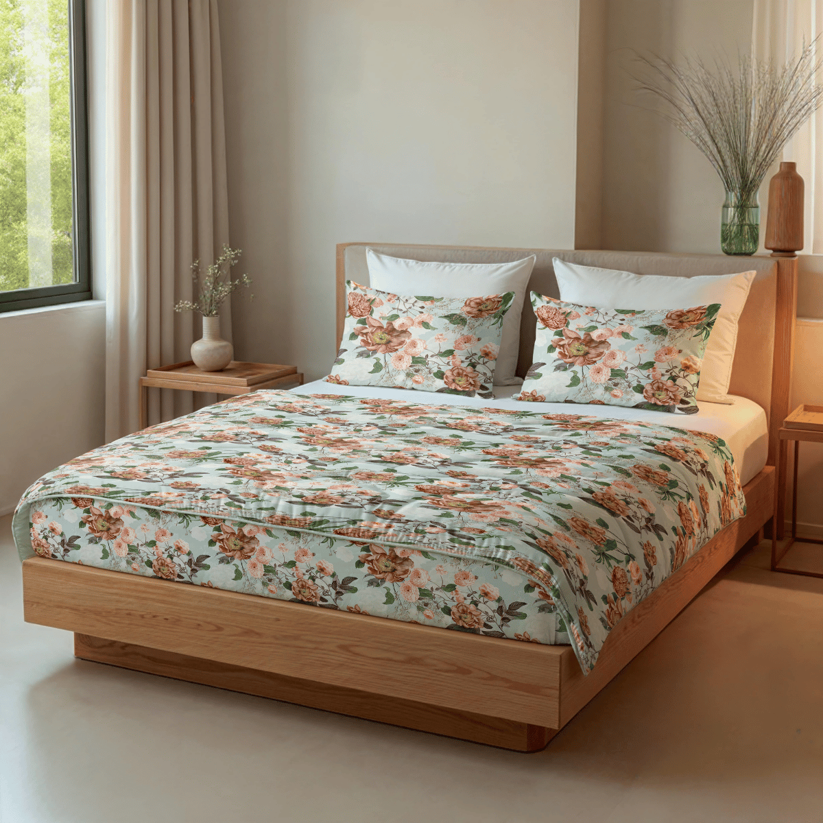 Couette Zelesta Comfort Design - Fleur Heureuse