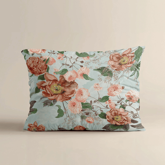 Ensemble de 2 taies d'oreiller Zelesta Comfort Design - Fleur Heureuse