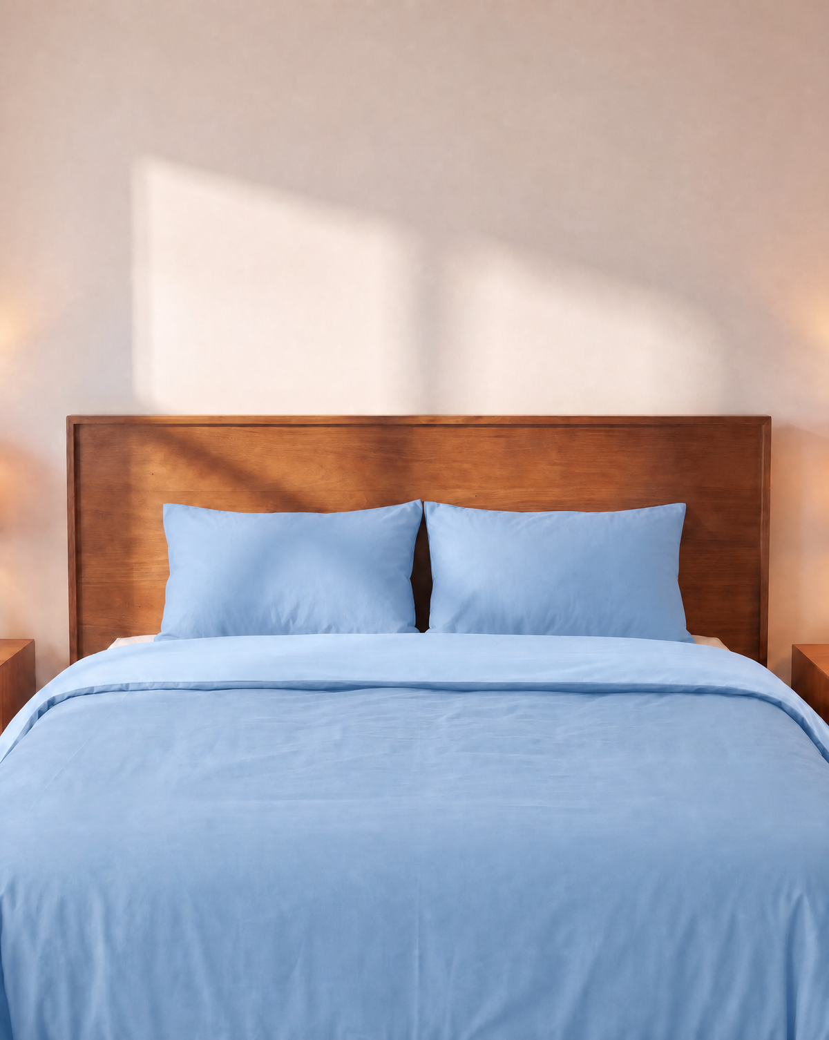 Zelesta Comfort Uni Nahtlose Bettdecke - Eisblau