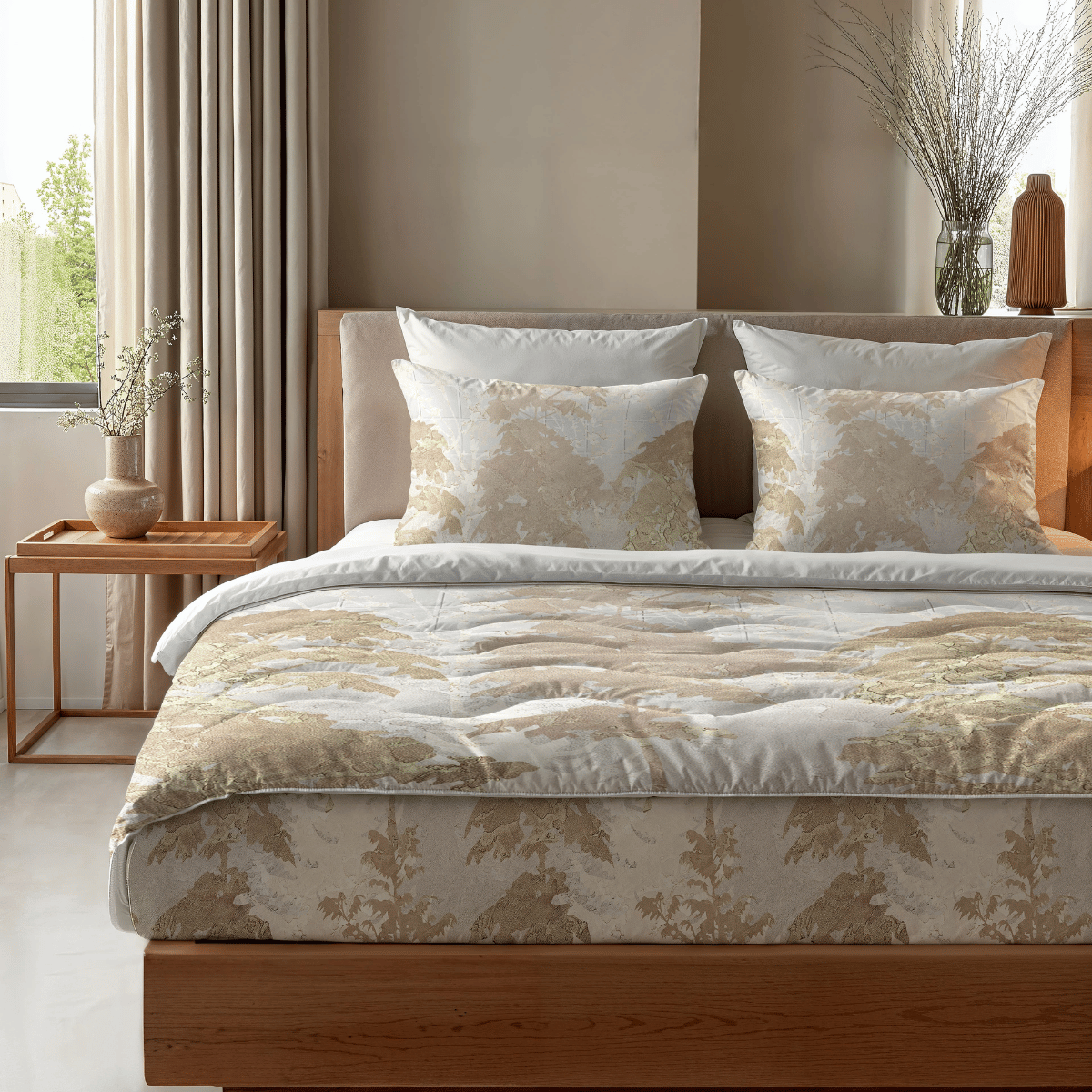 Couette Zelesta Comfort Design - Arbre japonais
