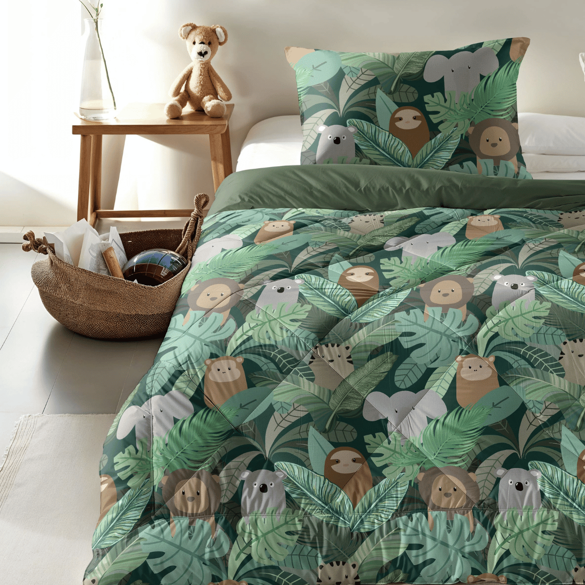 Couette Zelesta Comfort Kids - Fantaisie Jungle
