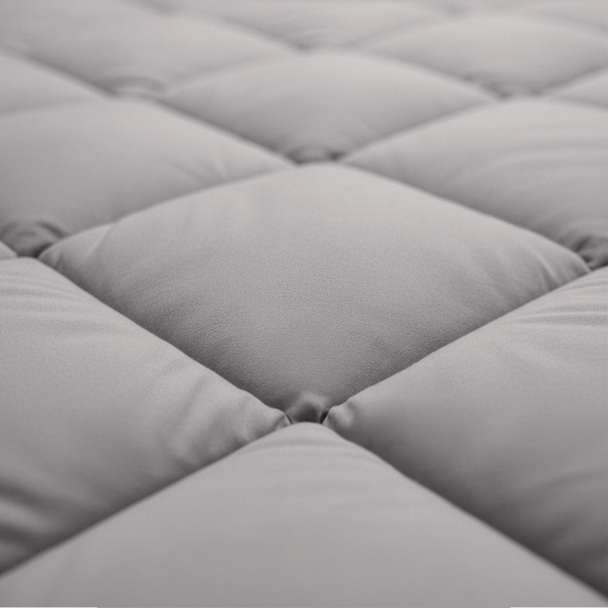 Zelesta Comfort Unie Diamant Couette - Taupe Foncé