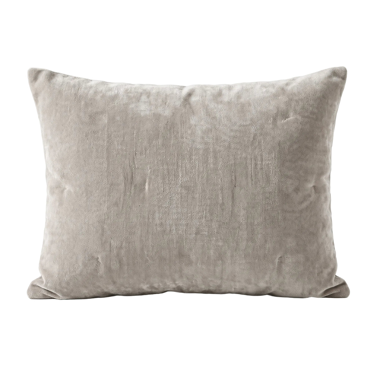 Zelesta Special Jersey Chenille Taies d'oreiller Lot de 2 - Gris métal
