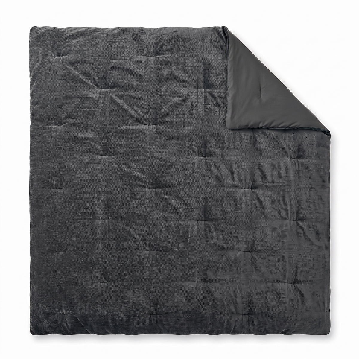 Zelesta Special Jersey Chenille Bettdecke - Warmes Grau