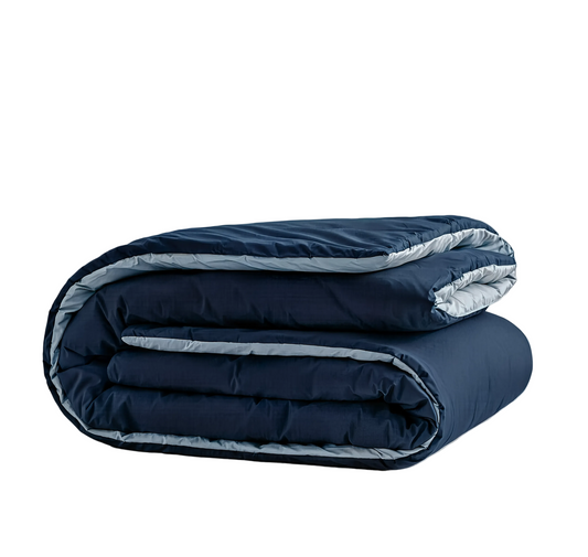 Zelesta Comfort Duo Seamless Duvet - Blue & Marine Blue