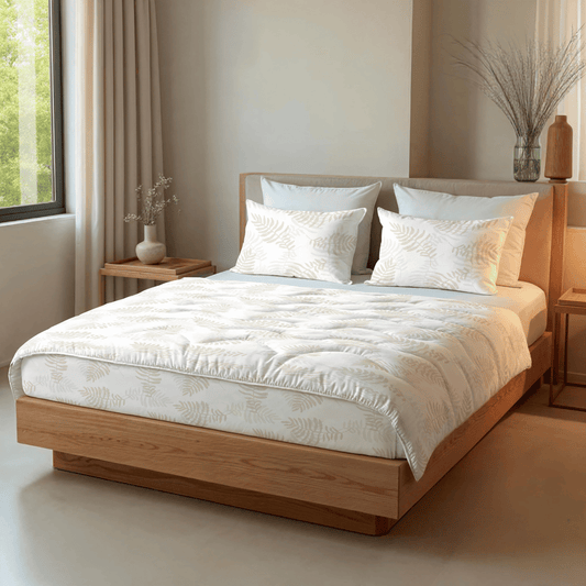 Couette Zelesta Comfort Design - Feuilles de chêne