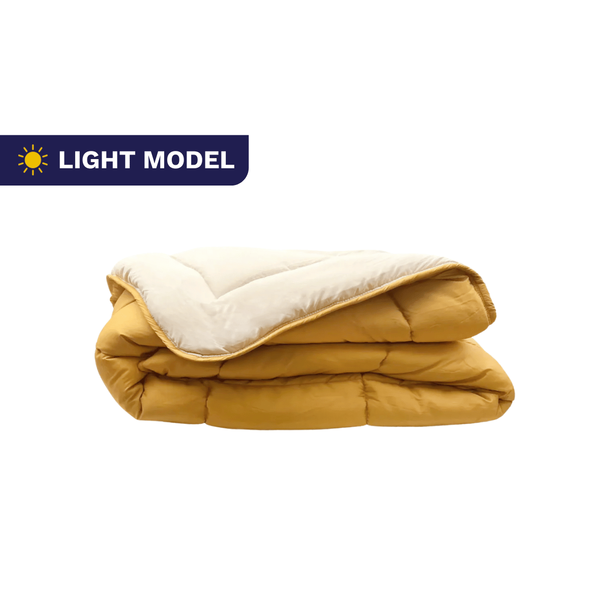 Zelesta Everyday Duo Couette d'été - Ocre & Lin