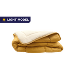 Zelesta Everyday Duo Couette d'été - Ocre & Lin