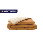 Couette Duo Zelesta Everyday Été - Bronze Marron & Lin