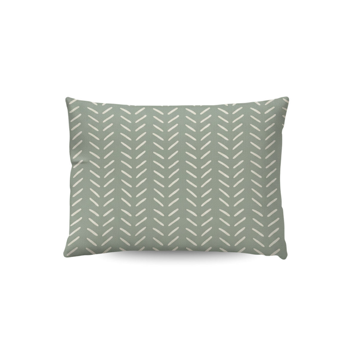 Zelesta Comfort Design Taie d'Oreiller Set de 2 - Olive Stitches