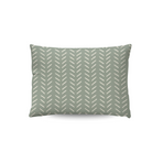 Zelesta Comfort Design Taie d'Oreiller Set de 2 - Olive Stitches