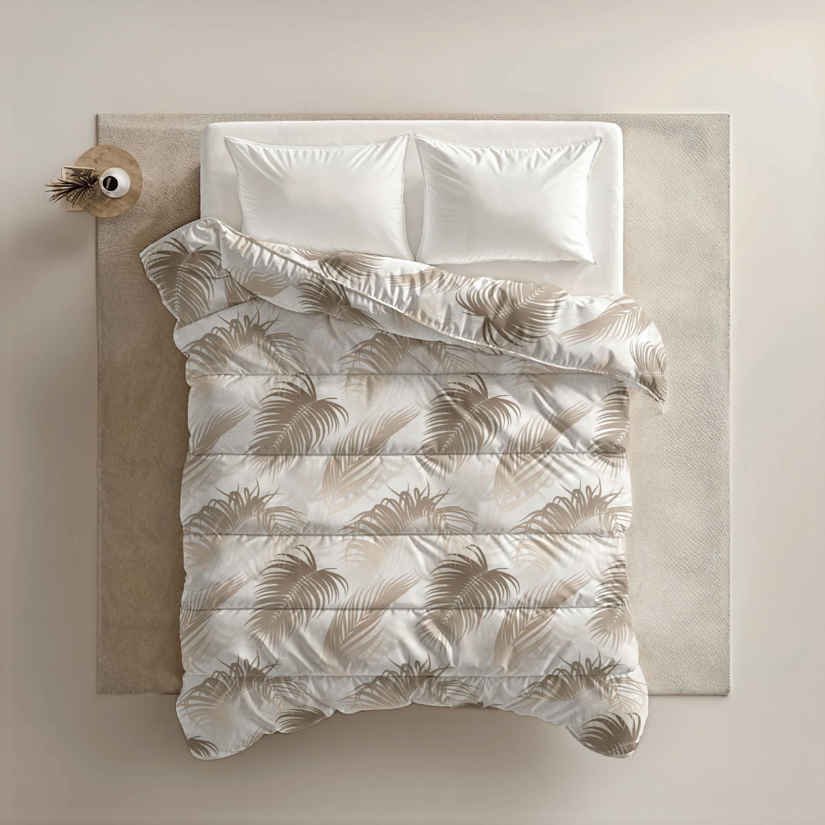 Couette Zelesta Everyday Design - Feuilles de palmier