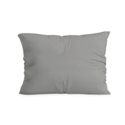 Ensemble de 2 taies d'oreiller Zelesta Pure Duo en coton - Gris foncé