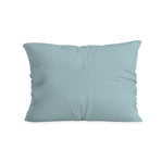 Ensemble de 2 taies d'oreiller Zelesta Pure Duo en coton - Gris-Bleu