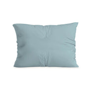 Ensemble de 2 taies d'oreiller Zelesta Pure Duo en coton - Gris-Bleu