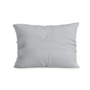 Ensemble de 2 taies d'oreiller Zelesta Pure Duo en coton - Gris clair