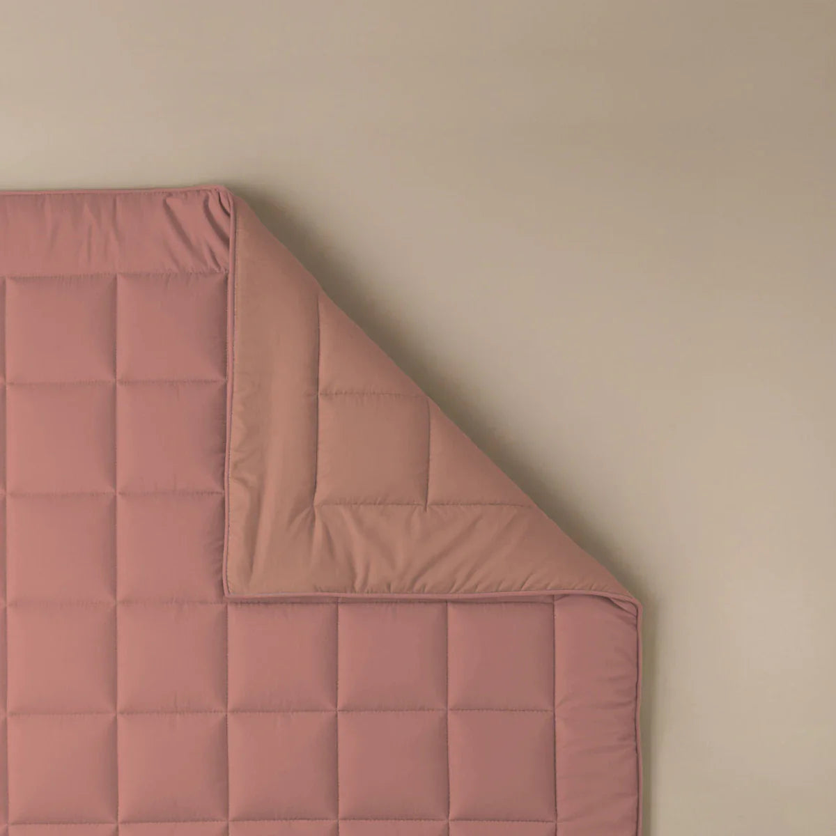 Couette d'été Zelesta Pure Duo Coton - Rose Terracotta & Rose Terre