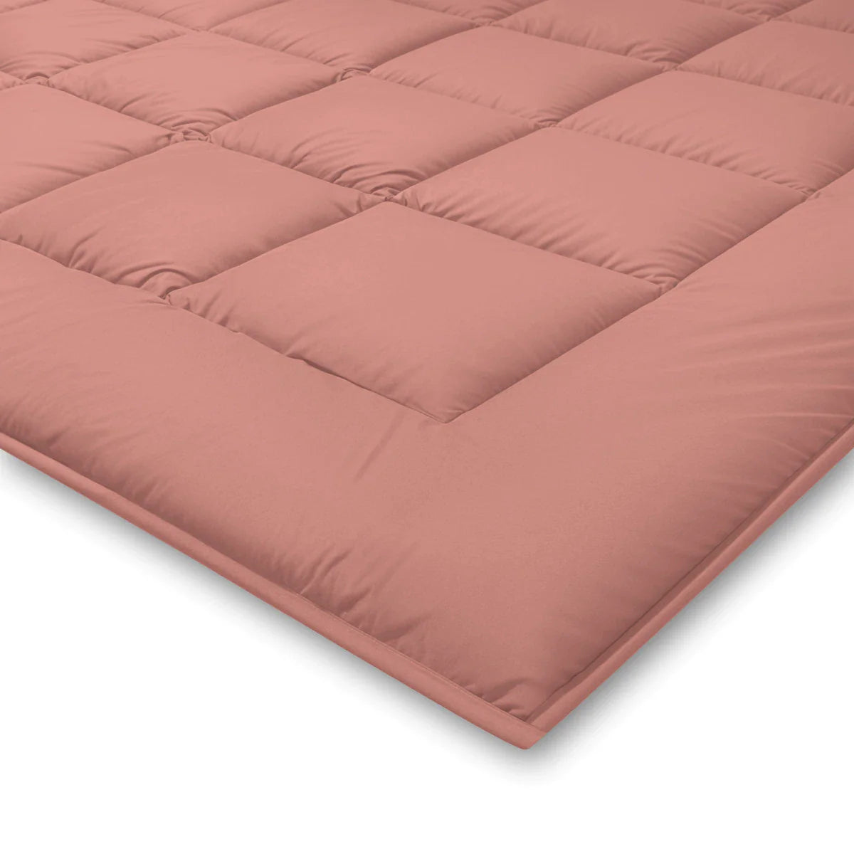 Couette Zelesta Pure Duo Coton - Rose Terracotta & Rose Terre