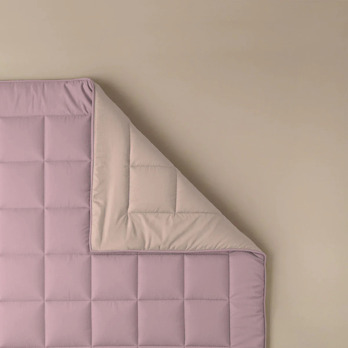 Couette Zelesta Pure Duo Coton - Violet Doux & Rose Doux