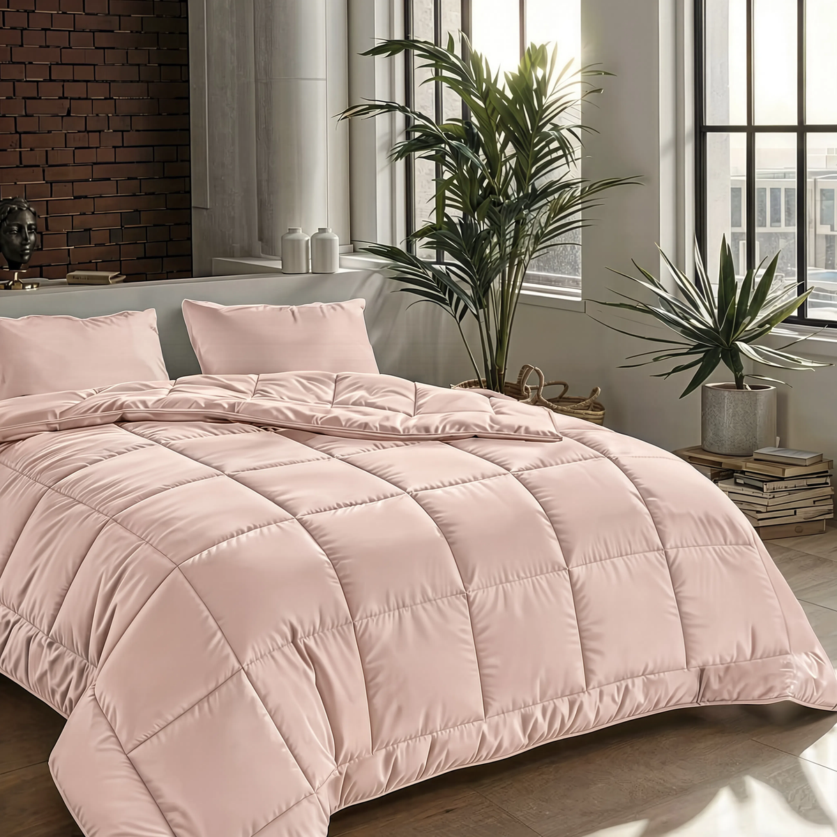 Zelesta Pure Uni 4-Season Cotton Duvet - Pink