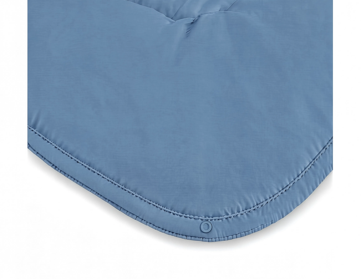 Zelesta Pure Uni 4-Season Cotton Duvet - Blue