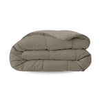 Couette d'été Zelesta Pure Uni Cotton - Gris Anthracite