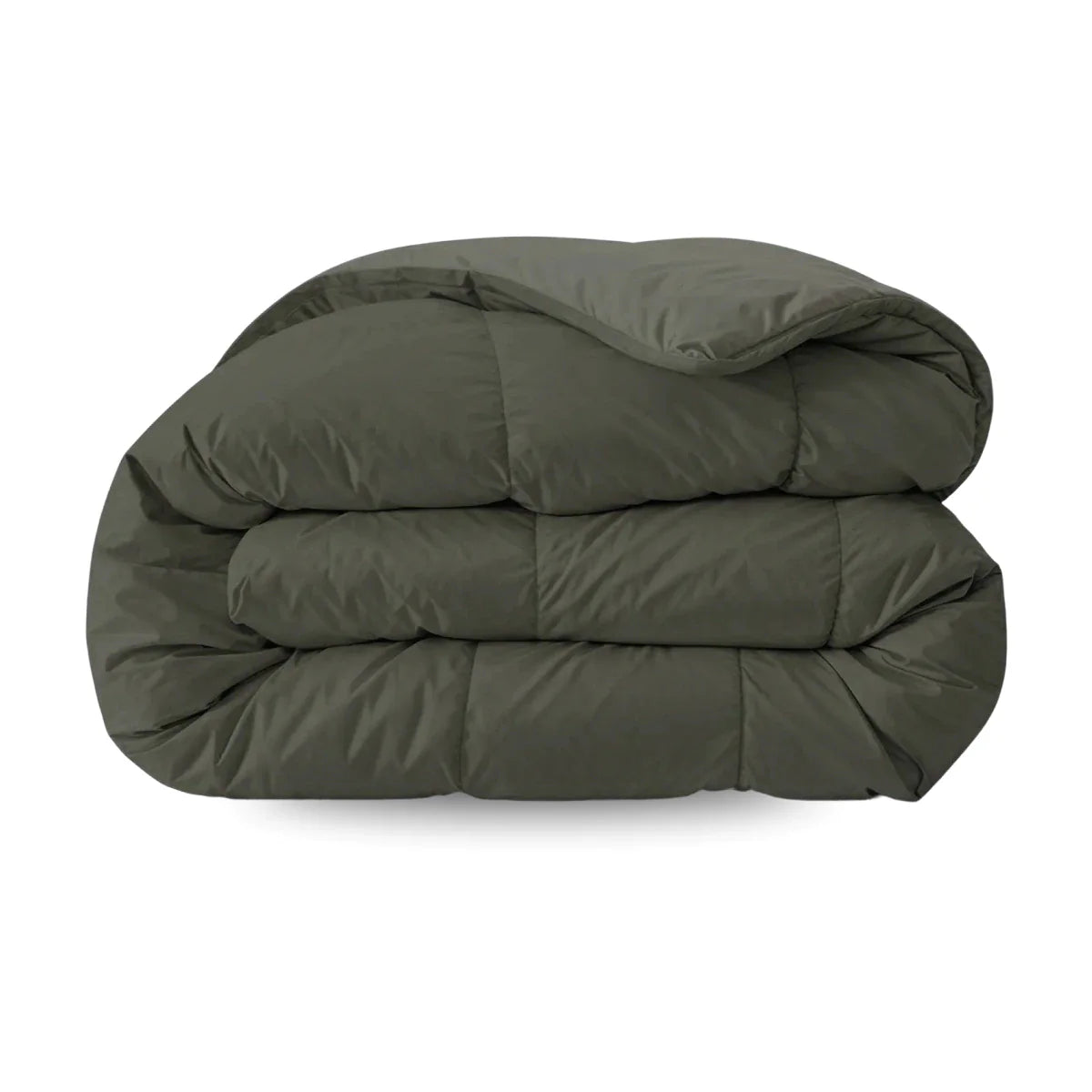 Couette Zelesta Pure Uni Cotton - Olive Noir