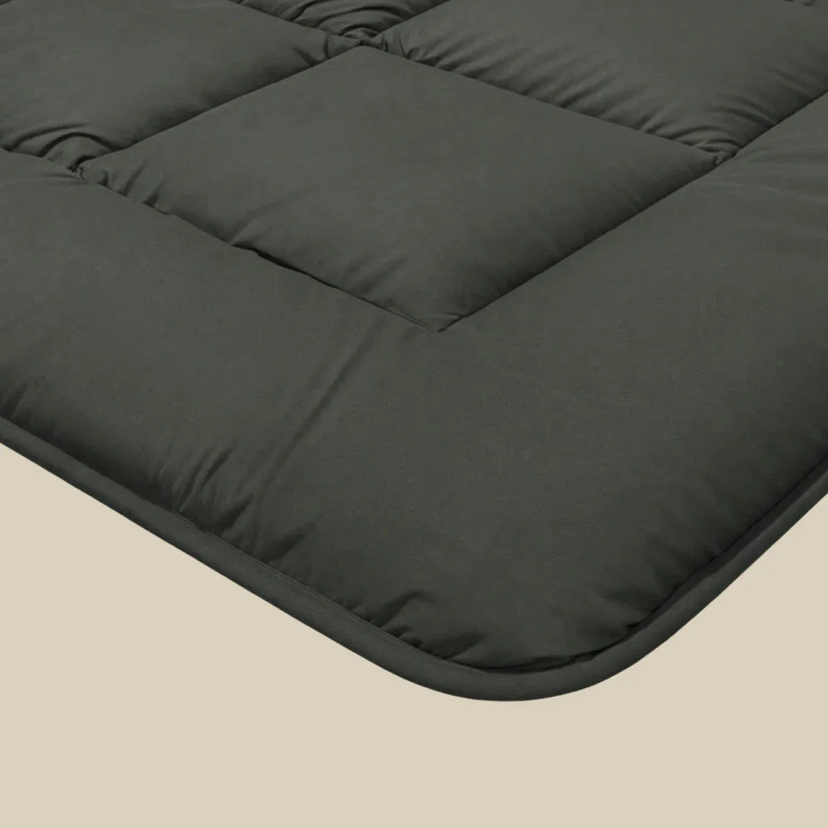 Couette Zelesta Pure Uni Cotton - Olive Noir