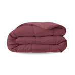 Couette d'été Zelesta Pure Uni Cotton - Bordeaux
