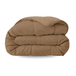 Couette Zelesta Pure Uni Cotton - Marron Cacao