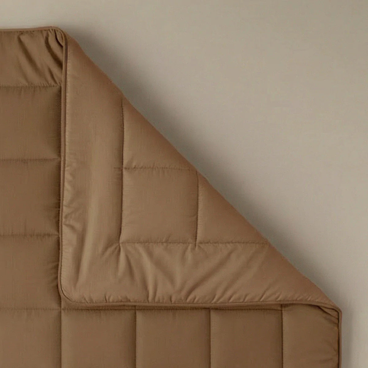 Couette Zelesta Pure Uni Cotton - Marron Cacao