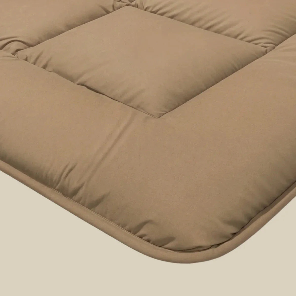 Couette Zelesta Pure Uni Cotton - Marron Cacao