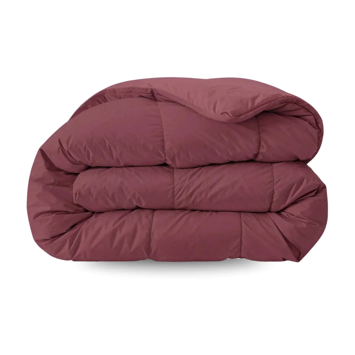 Couette Zelesta Pure Uni Cotton - Bordeaux