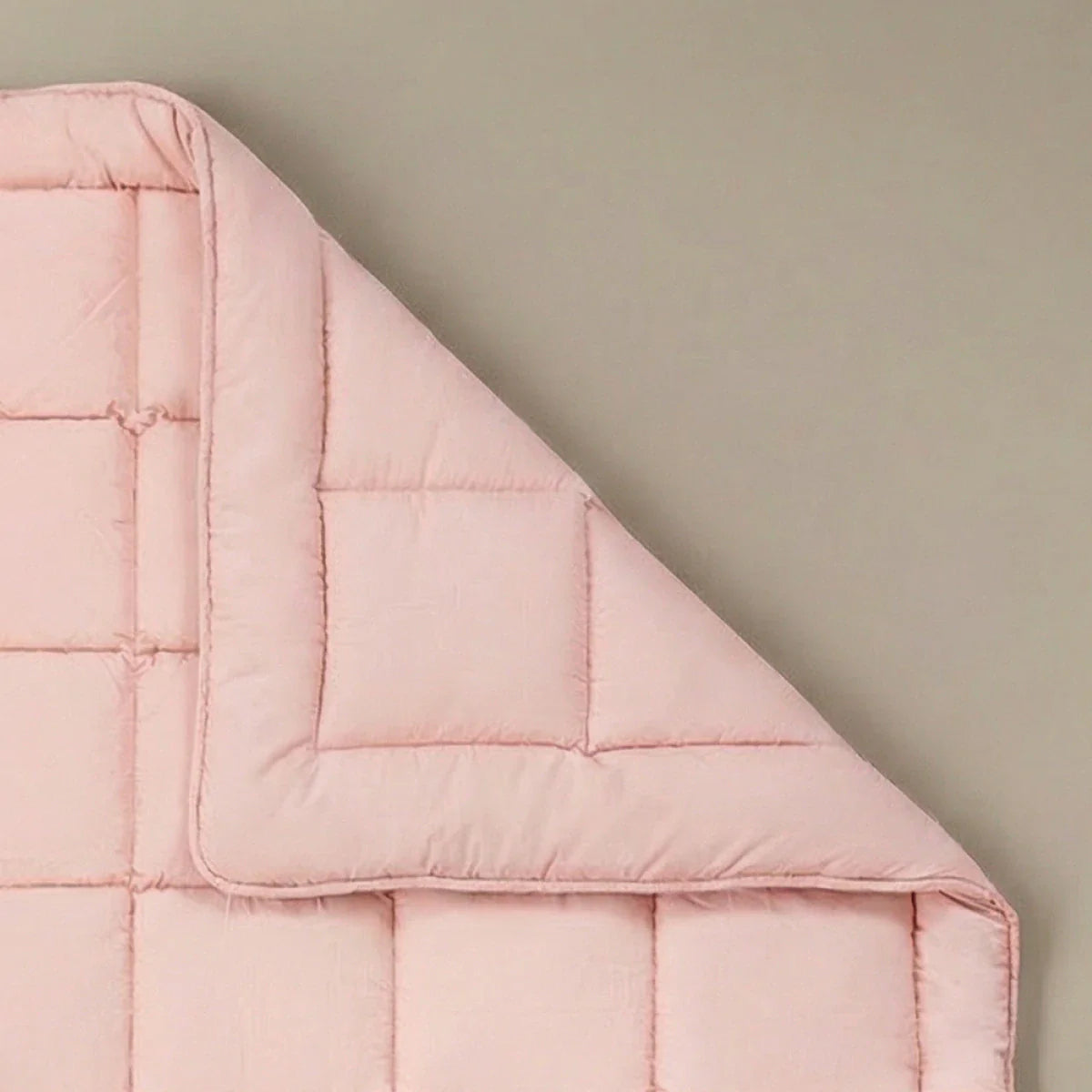 Couette Zelesta Pure Uni Cotton - Rose Doux