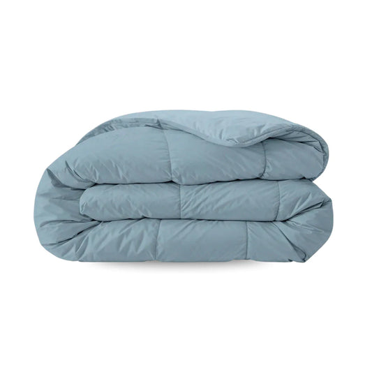 Couette d'été Zelesta Pure Uni Cotton - Bleu pastel
