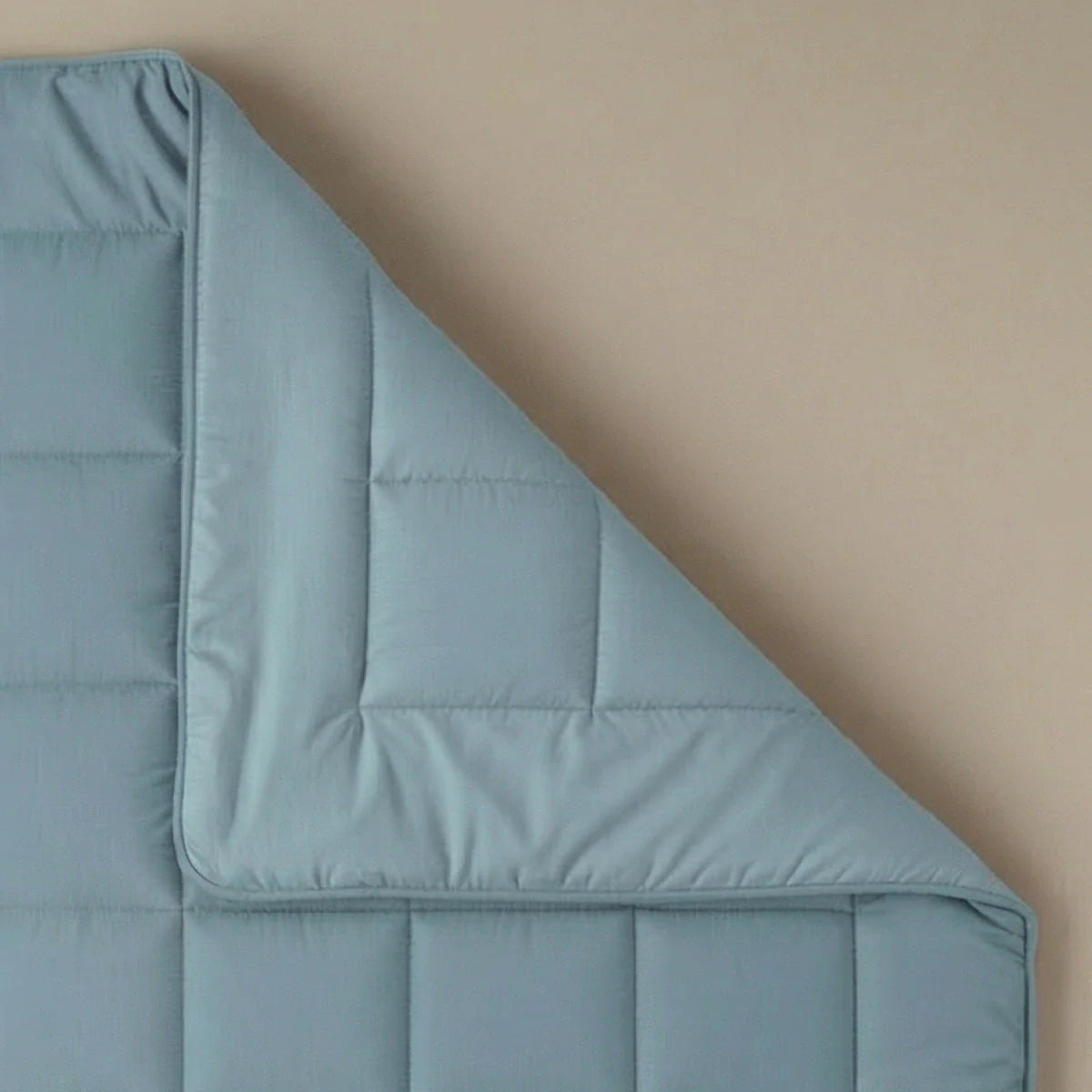 Couette d'été Zelesta Pure Uni Cotton - Bleu pastel