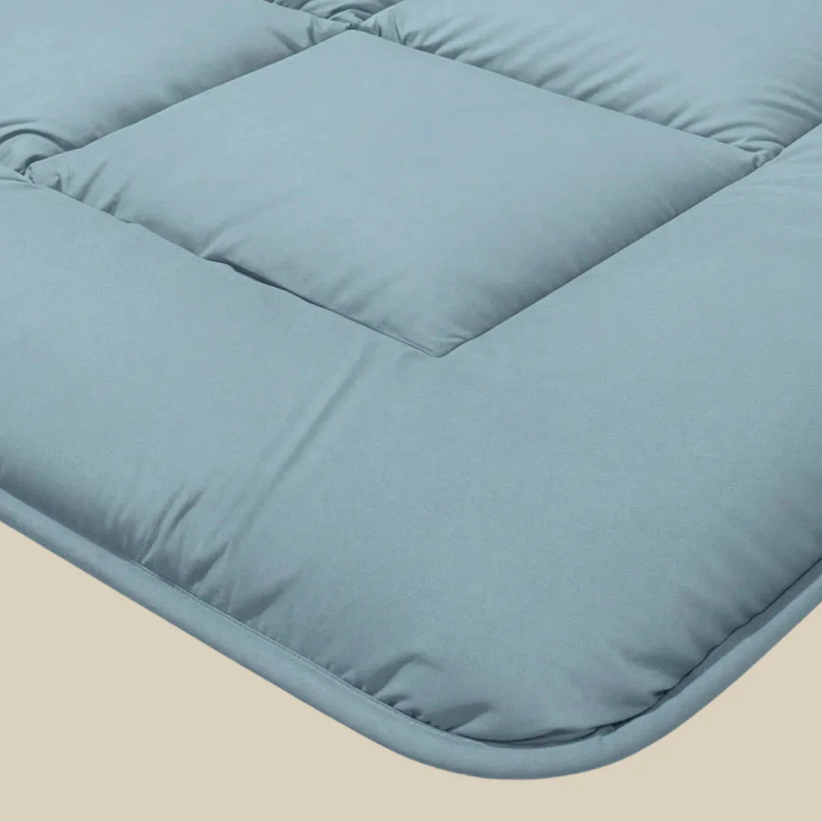Couette d'été Zelesta Pure Uni Cotton - Bleu pastel