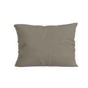 Ensemble de 2 taies d'oreiller Zelesta Pure Uni en coton - Gris anthracite
